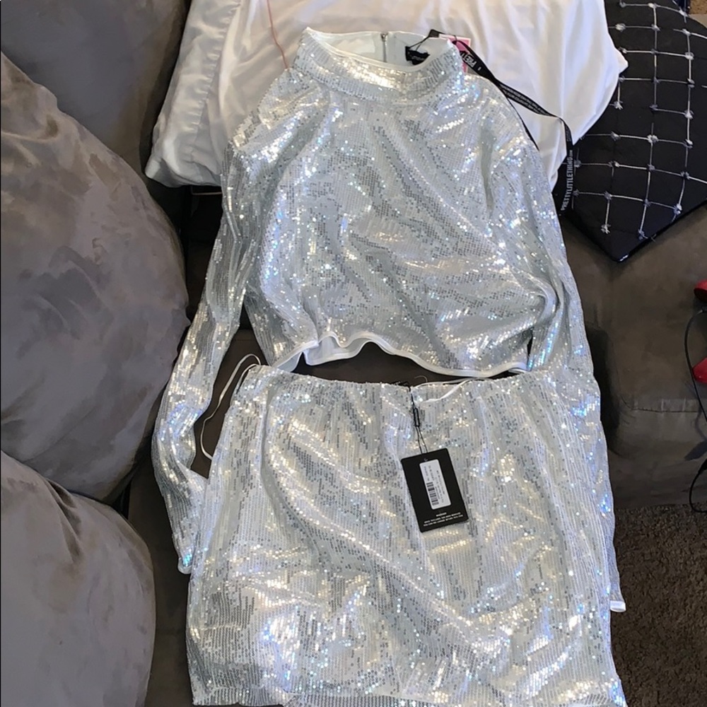 Skirt & shirt matching set